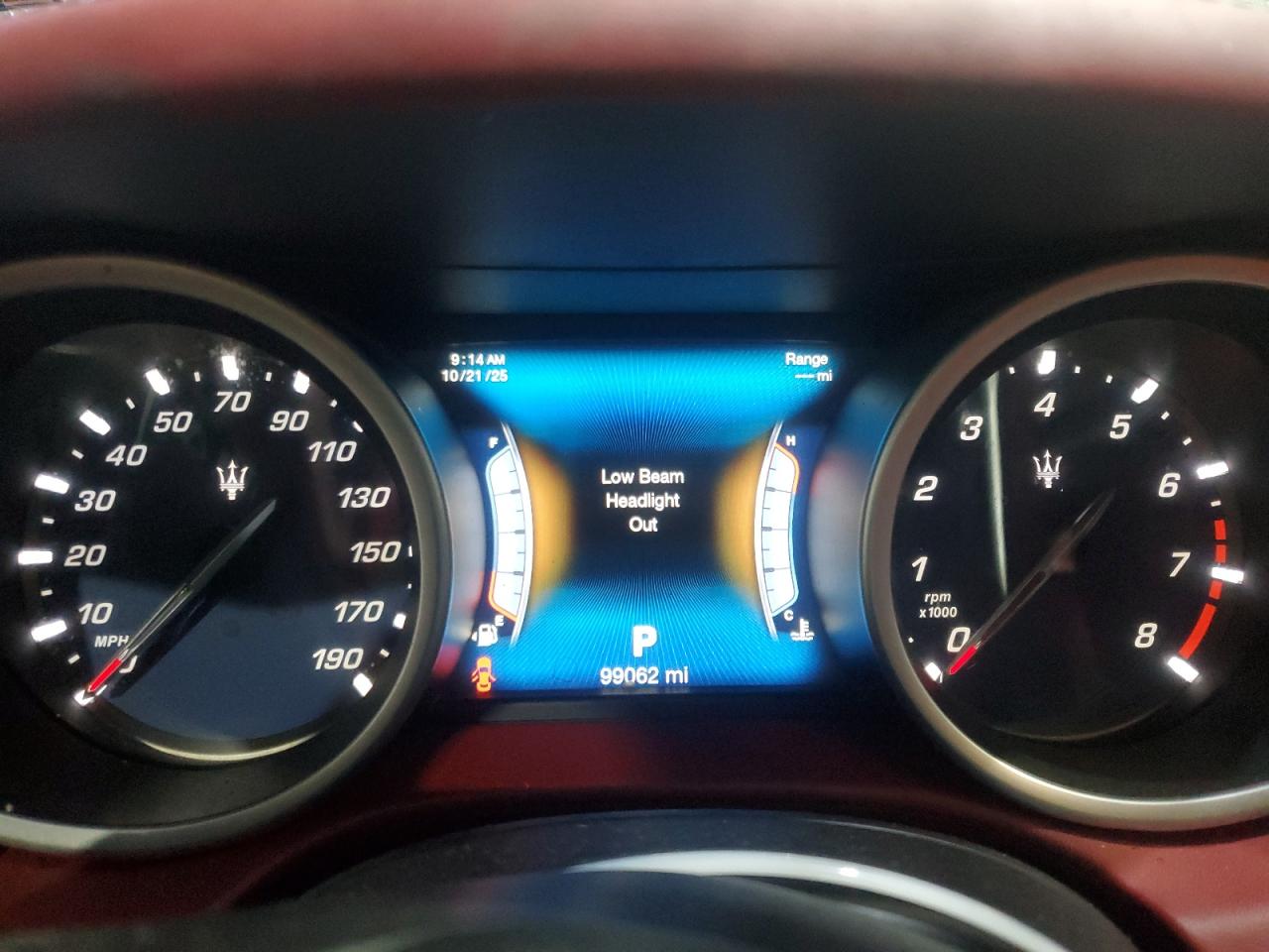 2017 Maserati Ghibli S VIN: ZAM57RTS8H1230003 Lot: 86616255