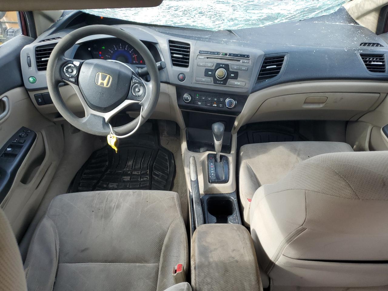 2012 Honda Civic Lx VIN: 19XFB2F52CE061705 Lot: 84747945