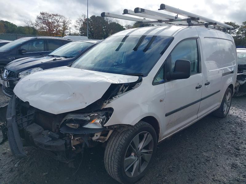 2014 VOLKSWAGEN CADDY 1.6 TDI 102PS STARTLINE VAN for sale at Copart WOLVERHAMPTON