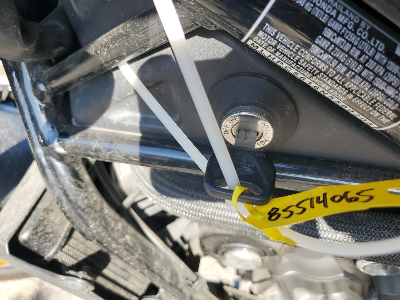 2022 Honda Cmx500 VIN: MLHPC5616N5500206 Lot: 85514065