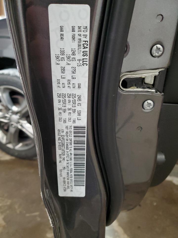 2016 Dodge Journey Crossroad VIN: 3C4PDCGB6GT107529 Lot: 86796755