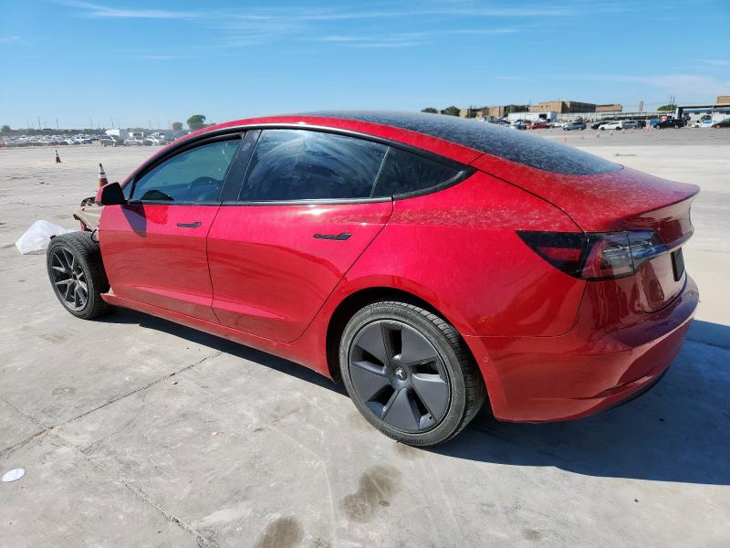  TESLA MODEL 3 2022 Czerwony