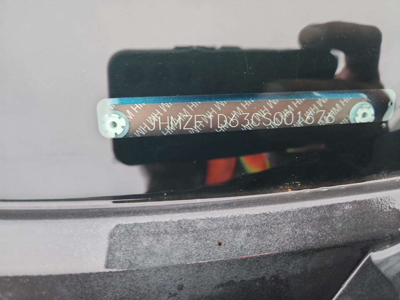 2012 Honda Cr-Z Ex VIN: JHMZF1D63CS001676 Lot: 87437315