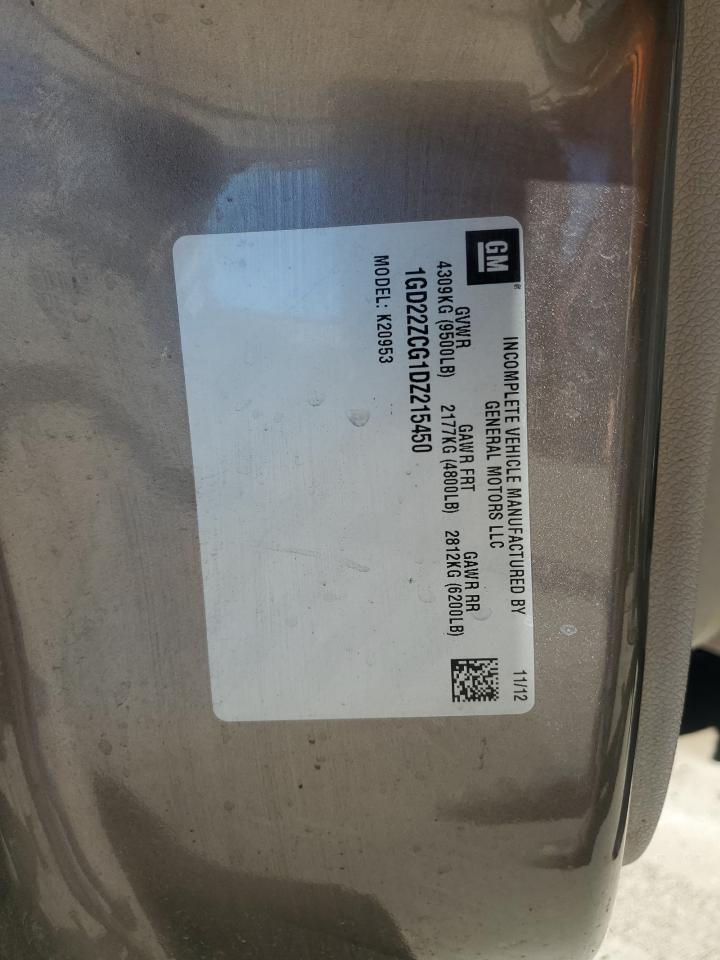 2013 GMC Sierra K2500 Heavy Duty VIN: 1GD22ZCG1DZ215450 Lot: 85590925