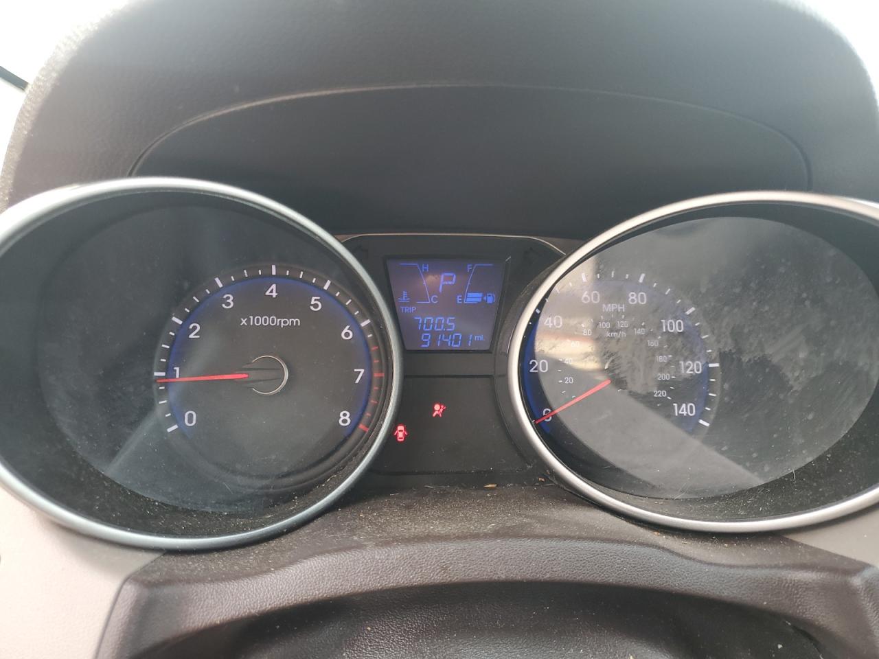 2012 Hyundai Tucson Gls VIN: KM8JU3AC1CU322576 Lot: 86089695