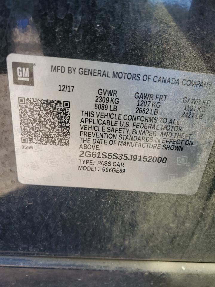 2018 Cadillac Xts Platinum VIN: 2G61S5S35J9152000 Lot: 82680025