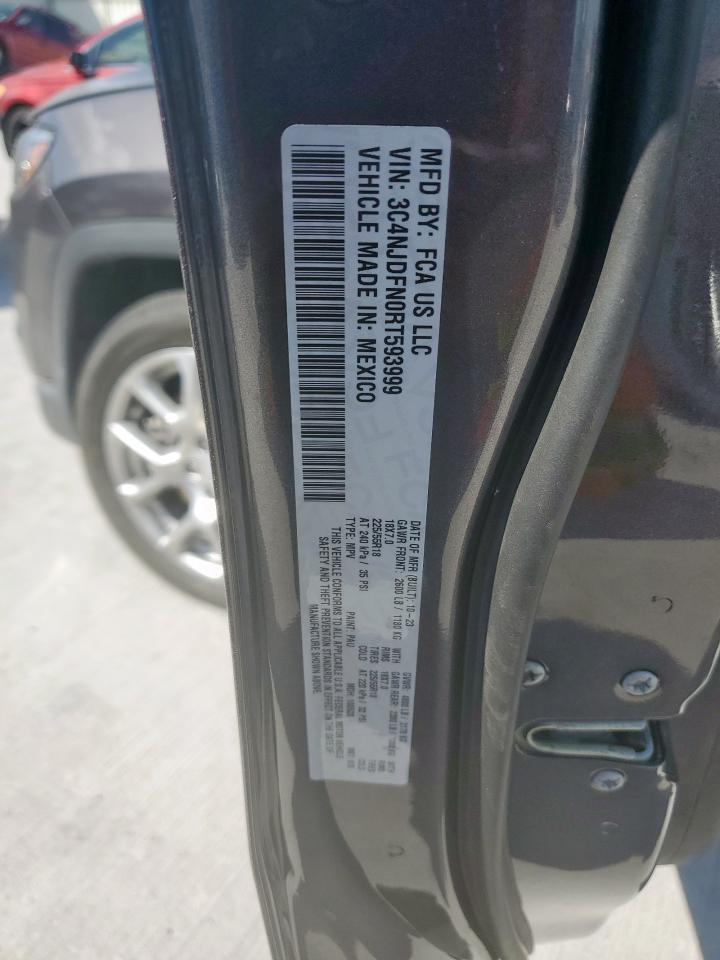 2024 Jeep Compass Latitude Lux VIN: 3C4NJDFN0RT593999 Lot: 82240965