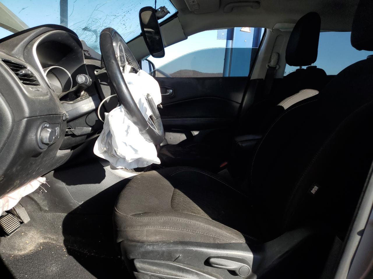 2021 Jeep Compass Sport VIN: 3C4NJDAB1MT566090 Lot: 90064385