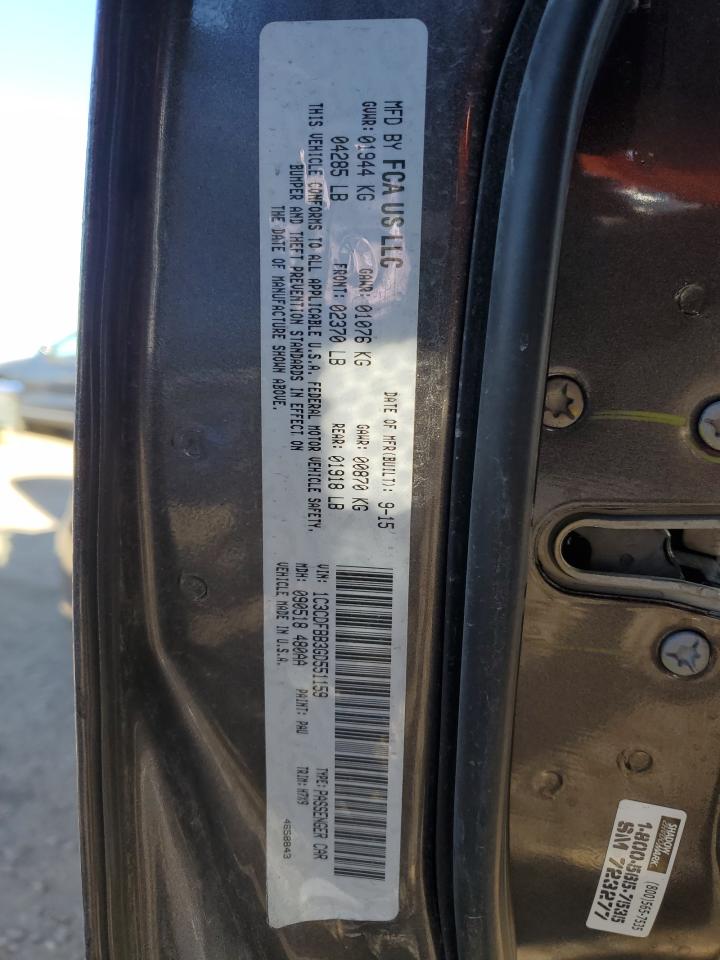 2016 Dodge Dart Sxt VIN: 1C3CDFBB3GD551159 Lot: 87023165