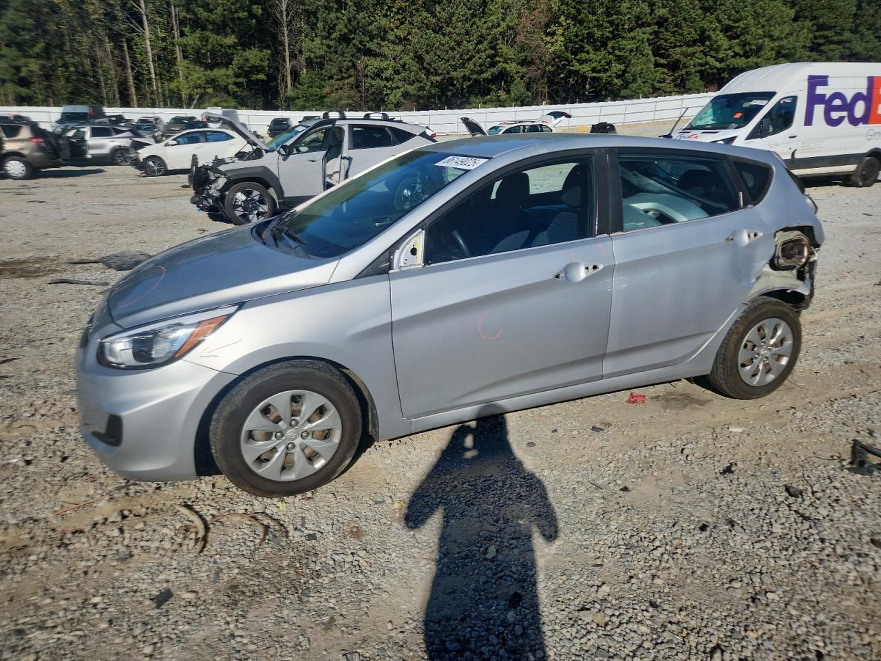 2017 Hyundai Accent Se VIN: KMHCT5AE1HU347445 Lot: 86149025