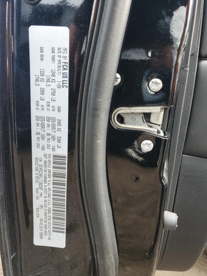 2020 Dodge Journey Se VIN: 3C4PDCAB1LT182397 Lot: 82306275