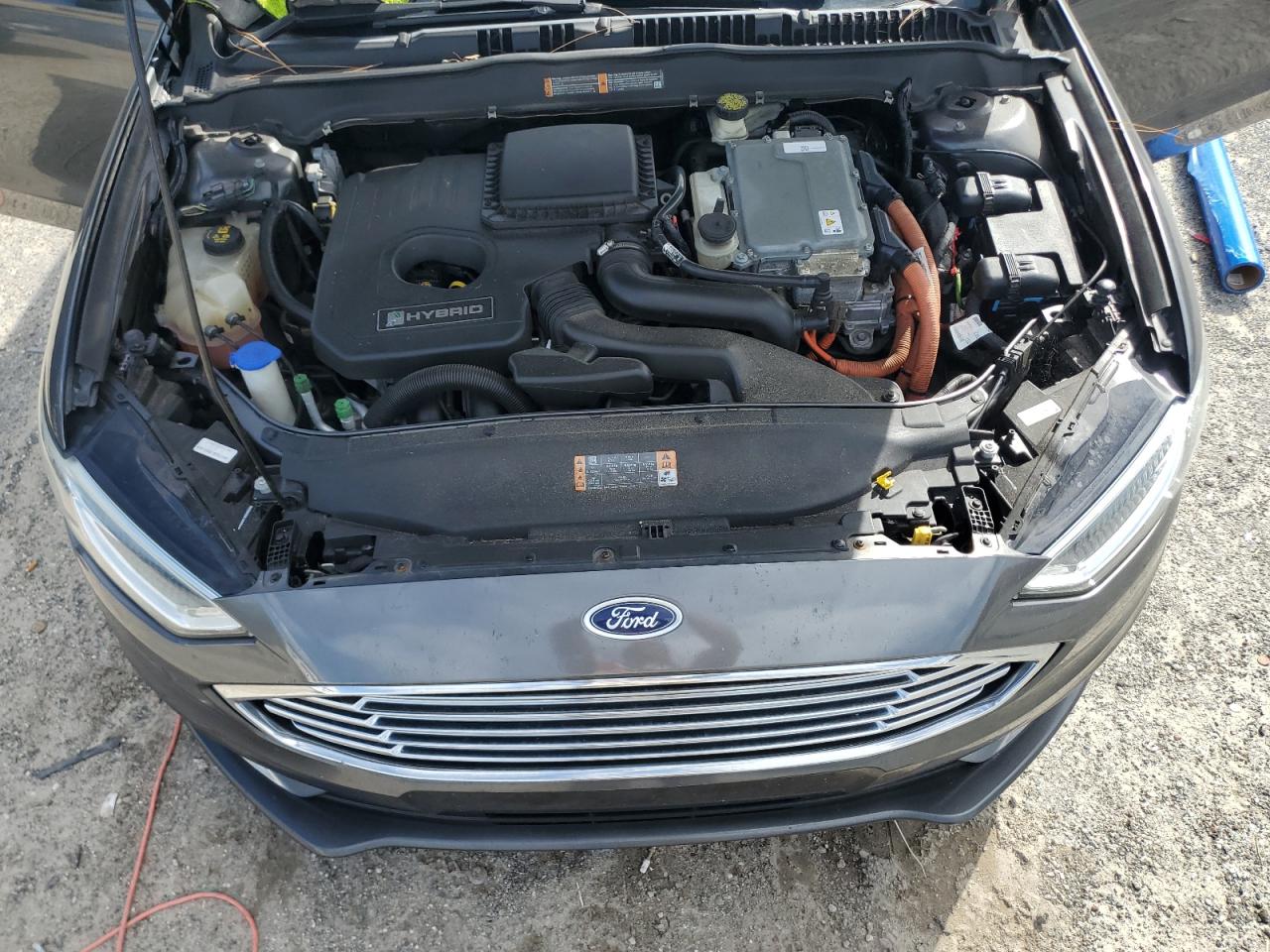 2017 Ford Fusion Titanium Hev VIN: 3FA6P0RU6HR236665 Lot: 85916695