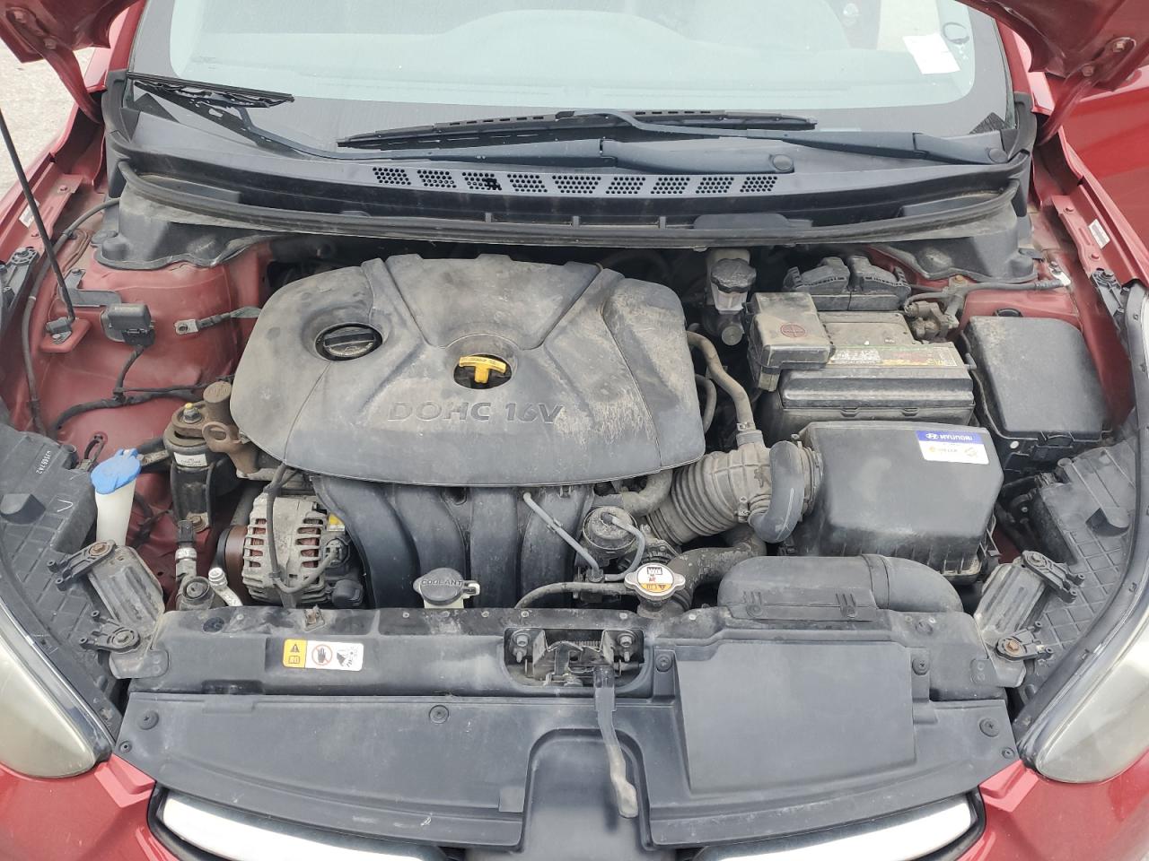 2013 Hyundai Elantra Gls VIN: KMHDH4AE6DU742263 Lot: 84746445