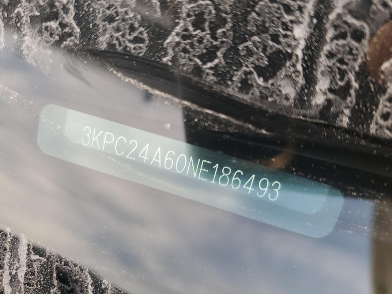 2022 Hyundai Accent Se VIN: 3KPC24A60NE186493 Lot: 84582245