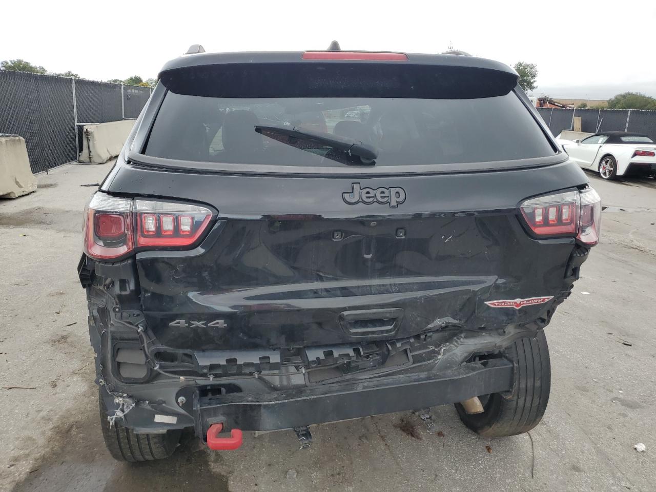 2018 Jeep Compass Trailhawk VIN: 3C4NJDDB8JT129520 Lot: 85533585