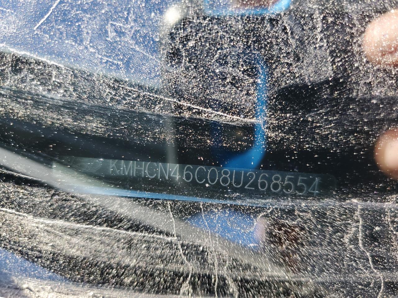 2008 Hyundai Accent Gls VIN: KMHCN46C08U268554 Lot: 84200505