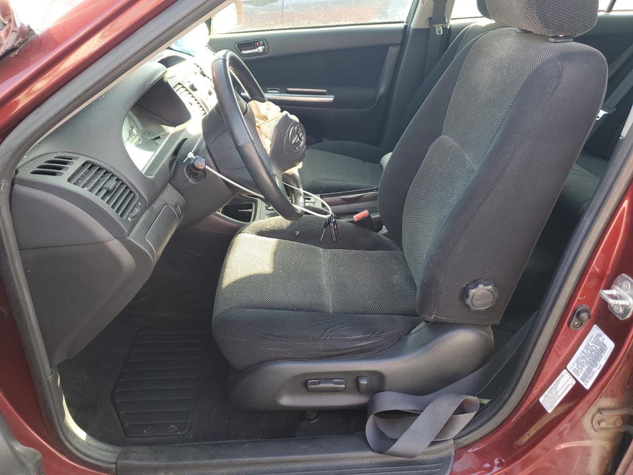 2002 Toyota Camry Le VIN: 4T1BE32K02U100455 Lot: 86315665