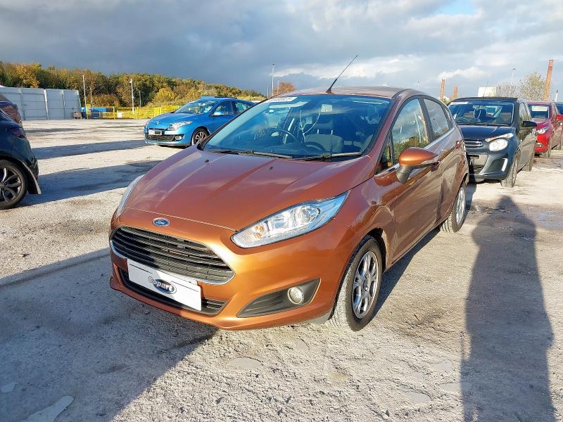 2015 FORD FIESTA 1.6 TDCI TITANIUM ECONETIC 5DR for sale at Copart ST HELENS