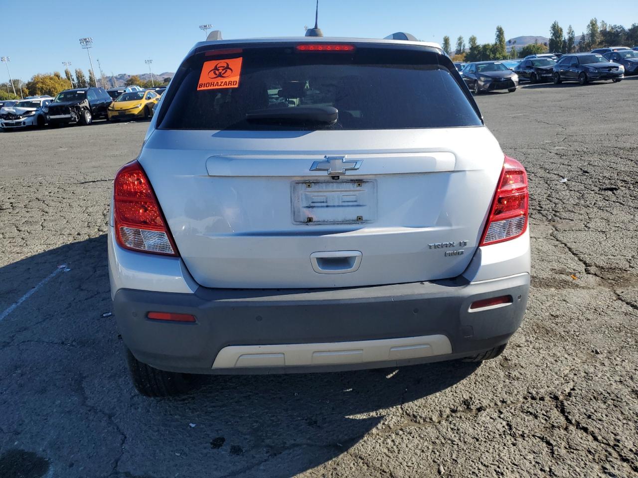 2015 Chevrolet Trax 1Lt VIN: 3GNCJRSB6FL232182 Lot: 87056635