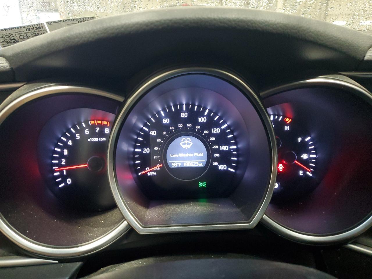 2015 Kia Optima Ex VIN: 5XXGN4A73FG392711 Lot: 86220885