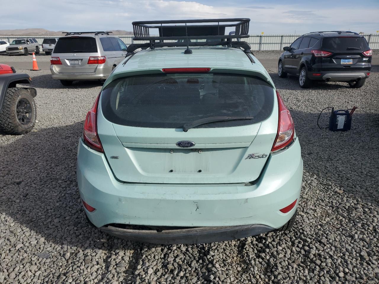 2019 Ford Fiesta Se VIN: 3FADP4EJ3KM135792 Lot: 90497935