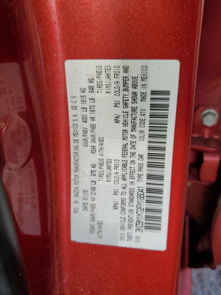 2015 Mazda 3 Grand Touring VIN: 3MZBM1M72FM186041 Lot: 90550295