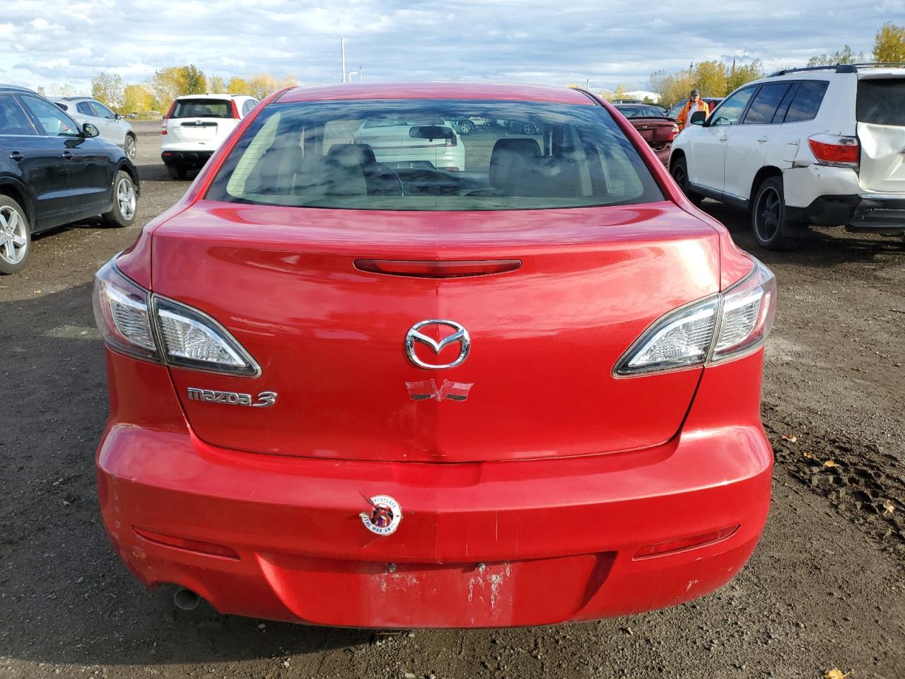 2013 Mazda 3 I VIN: JM1BL1UF9D1849287 Lot: 85001715