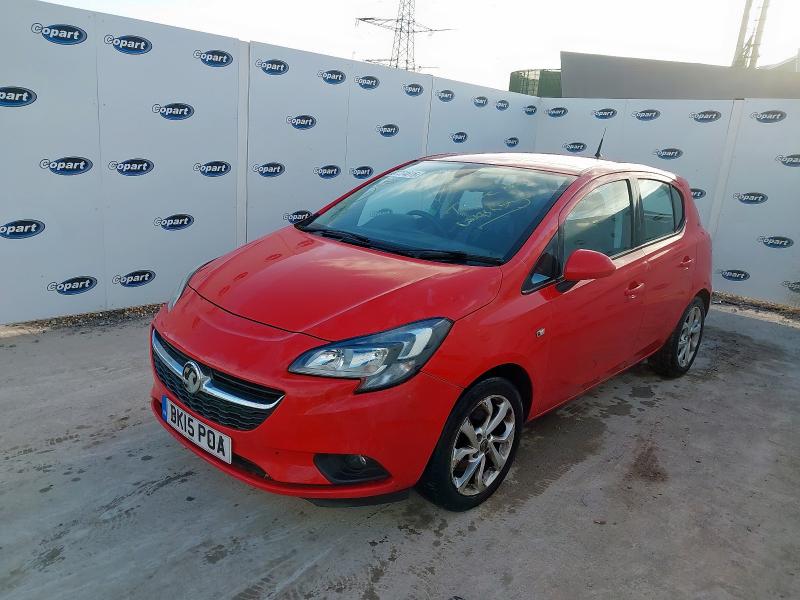 2015 VAUXHALL CORSA 1.4T [100] ECOFLEX EXCITE 5DR [AC] for sale at Copart BRISTOL