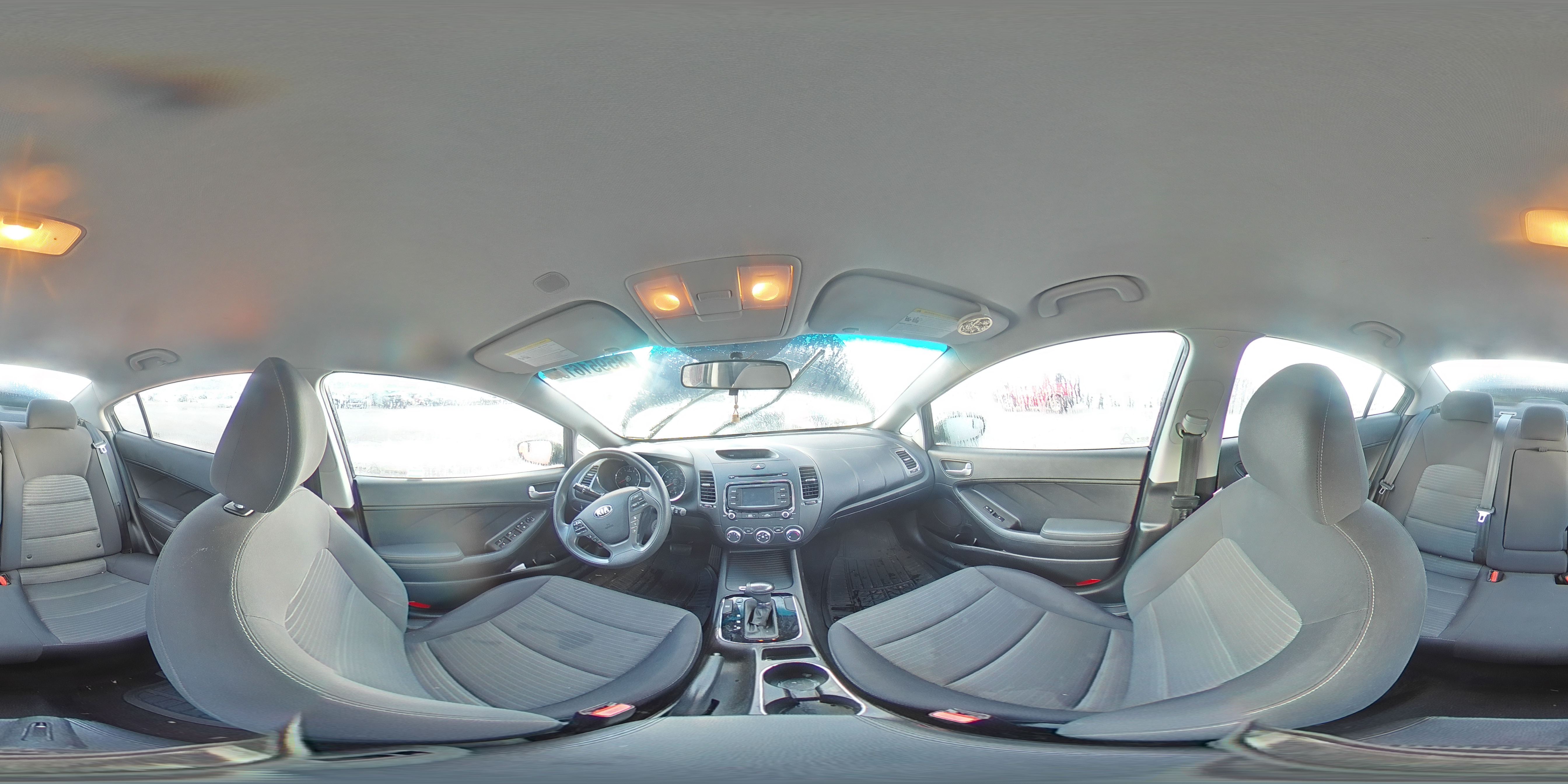 2017 Kia Forte Lx VIN: 3KPFL4A74HE152886 Lot: 85951615