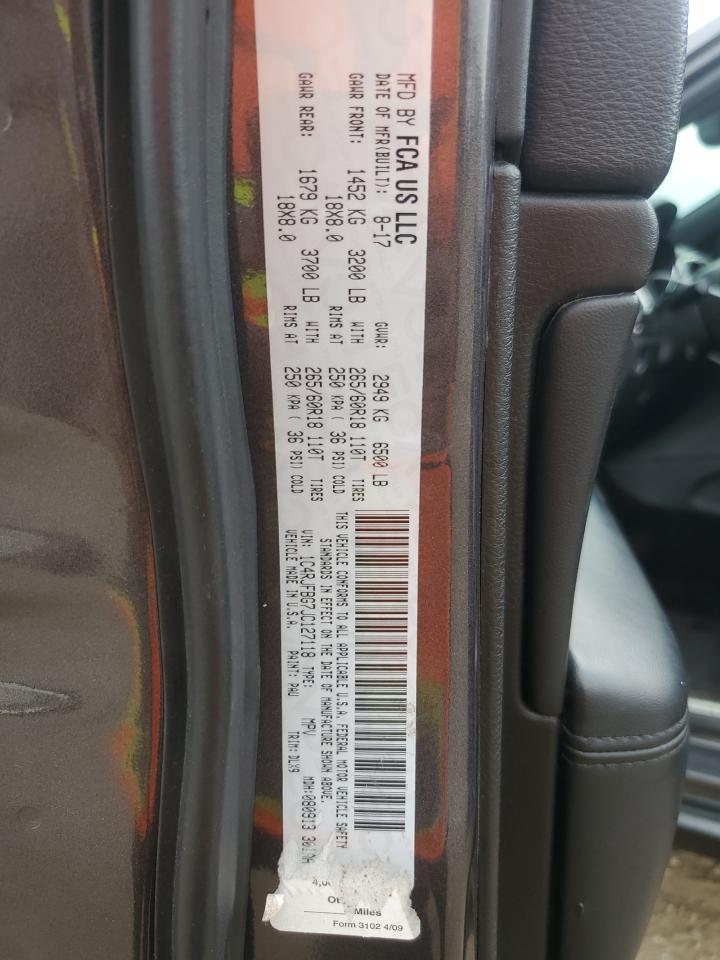 2018 Jeep Grand Cherokee Limited VIN: 1C4RJFBG7JC127118 Lot: 82343575