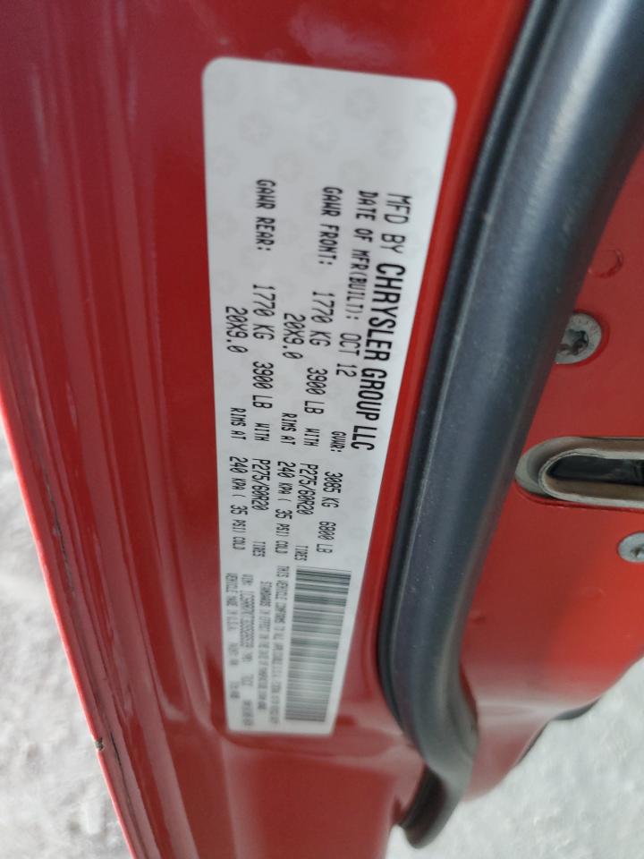 2013 Ram 1500 St VIN: 1C6RR7KT3DS526539 Lot: 87025615