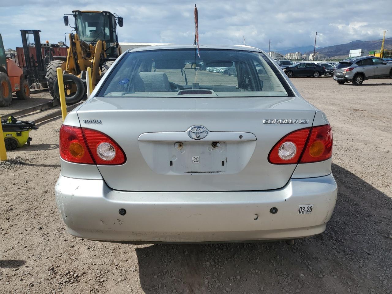 2003 Toyota Corolla Ce VIN: 1NXBR32E83Z137222 Lot: 86538035