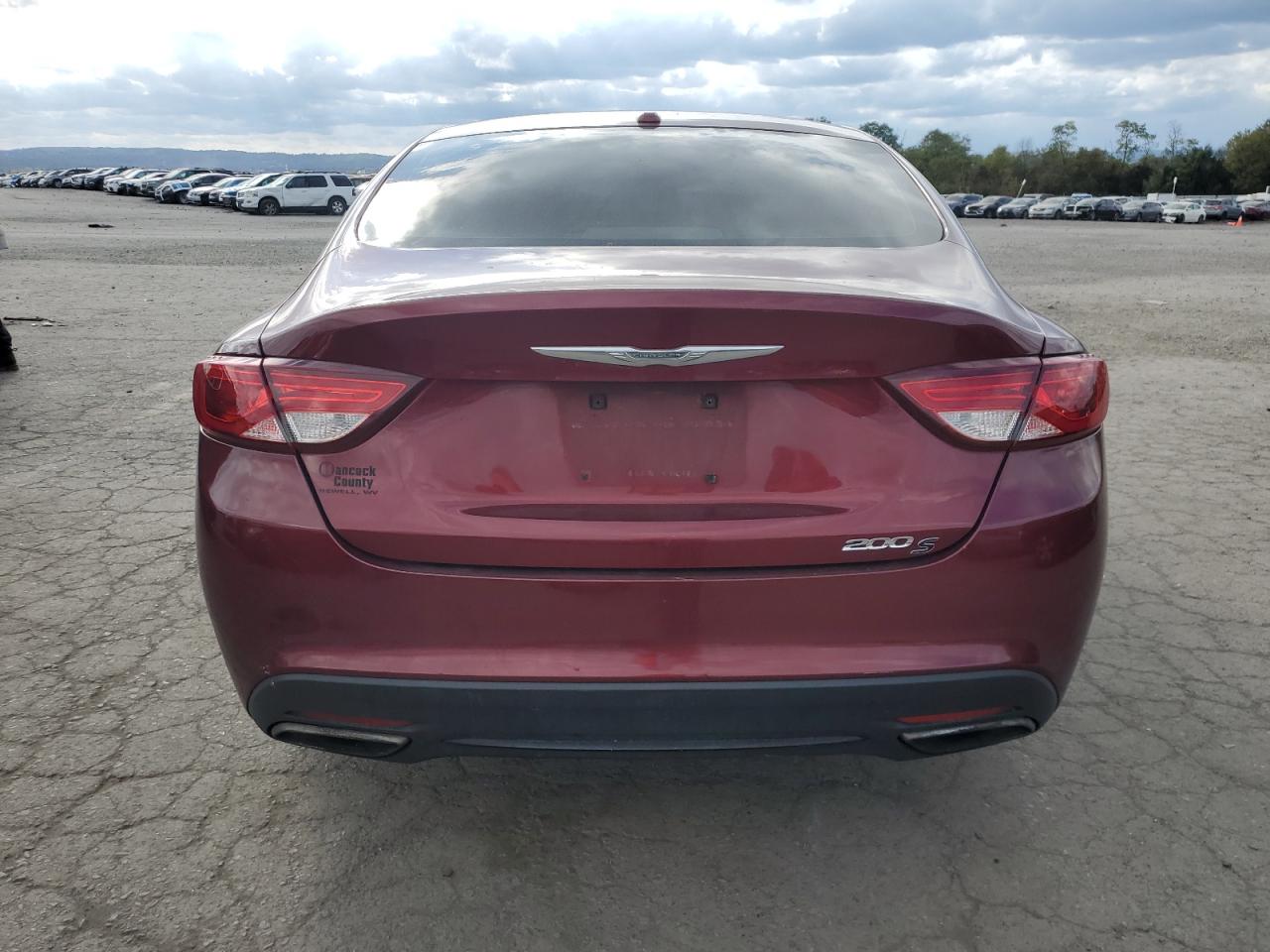 2015 Chrysler 200 S VIN: 1C3CCCBB0FN749756 Lot: 85602015