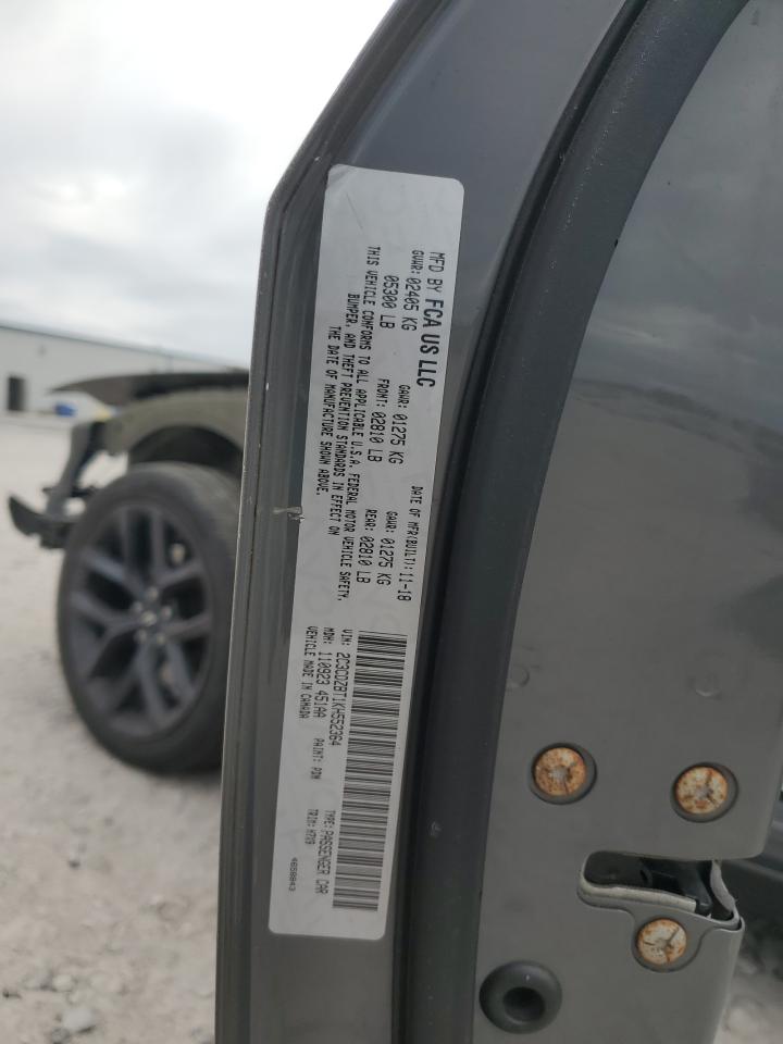 2019 Dodge Challenger R/T VIN: 2C3CDZBT1KH552364 Lot: 85345625