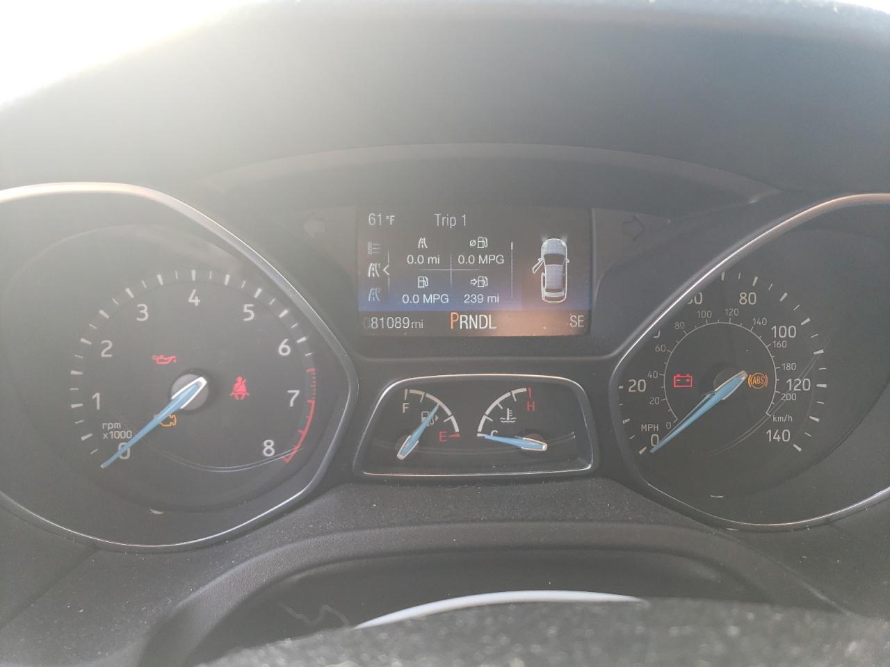 2018 Ford Focus Se VIN: 1FADP3F23JL310446 Lot: 85675775