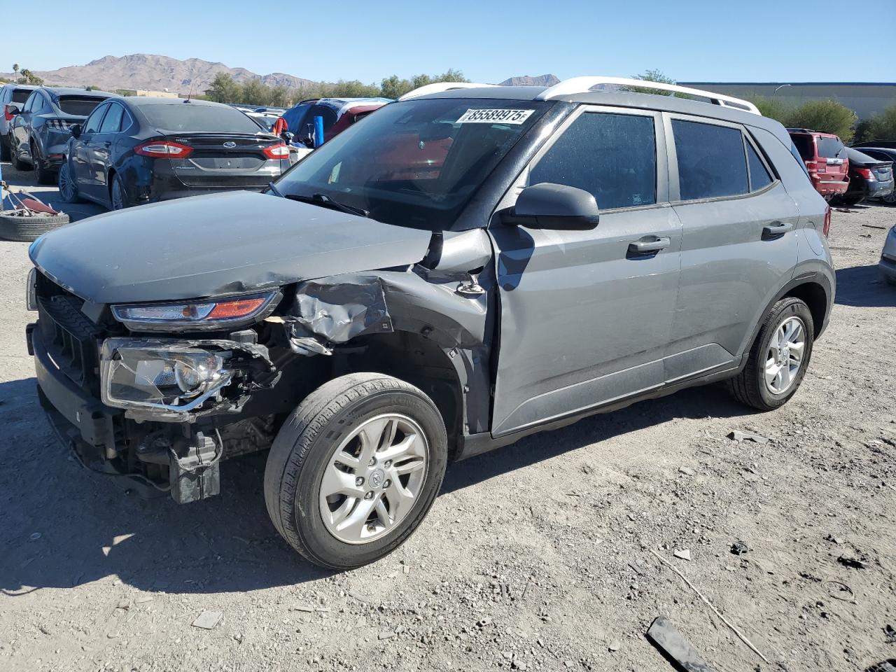 2020 HYUNDAI VENUE GRAY VIN: KMHRC8A33LU025716