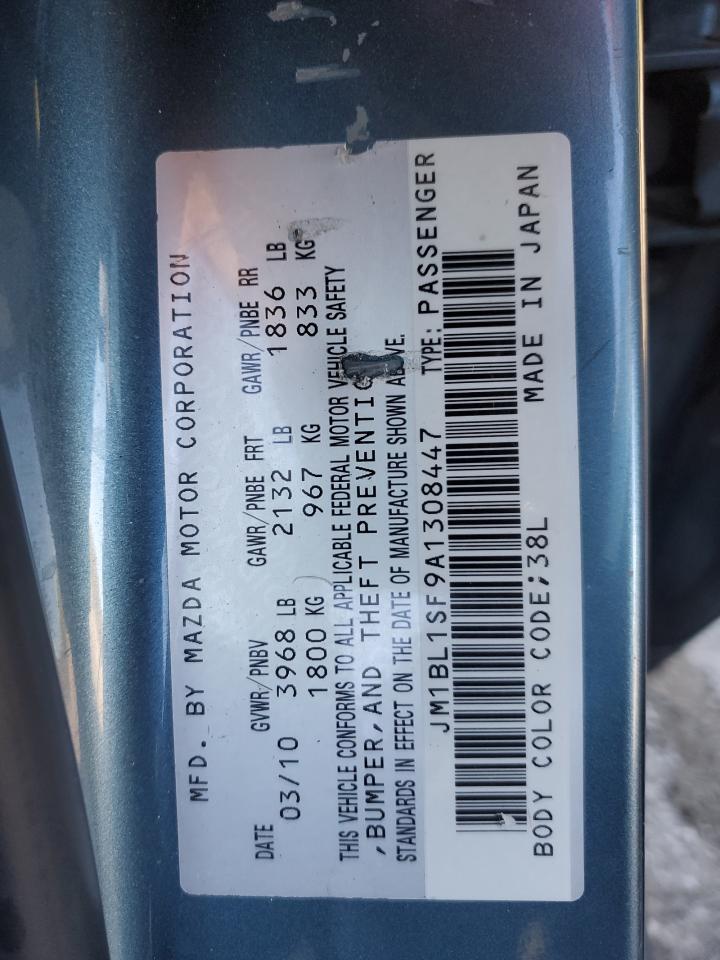 2010 Mazda 3 I VIN: JM1BL1SF9A1308447 Lot: 87270175