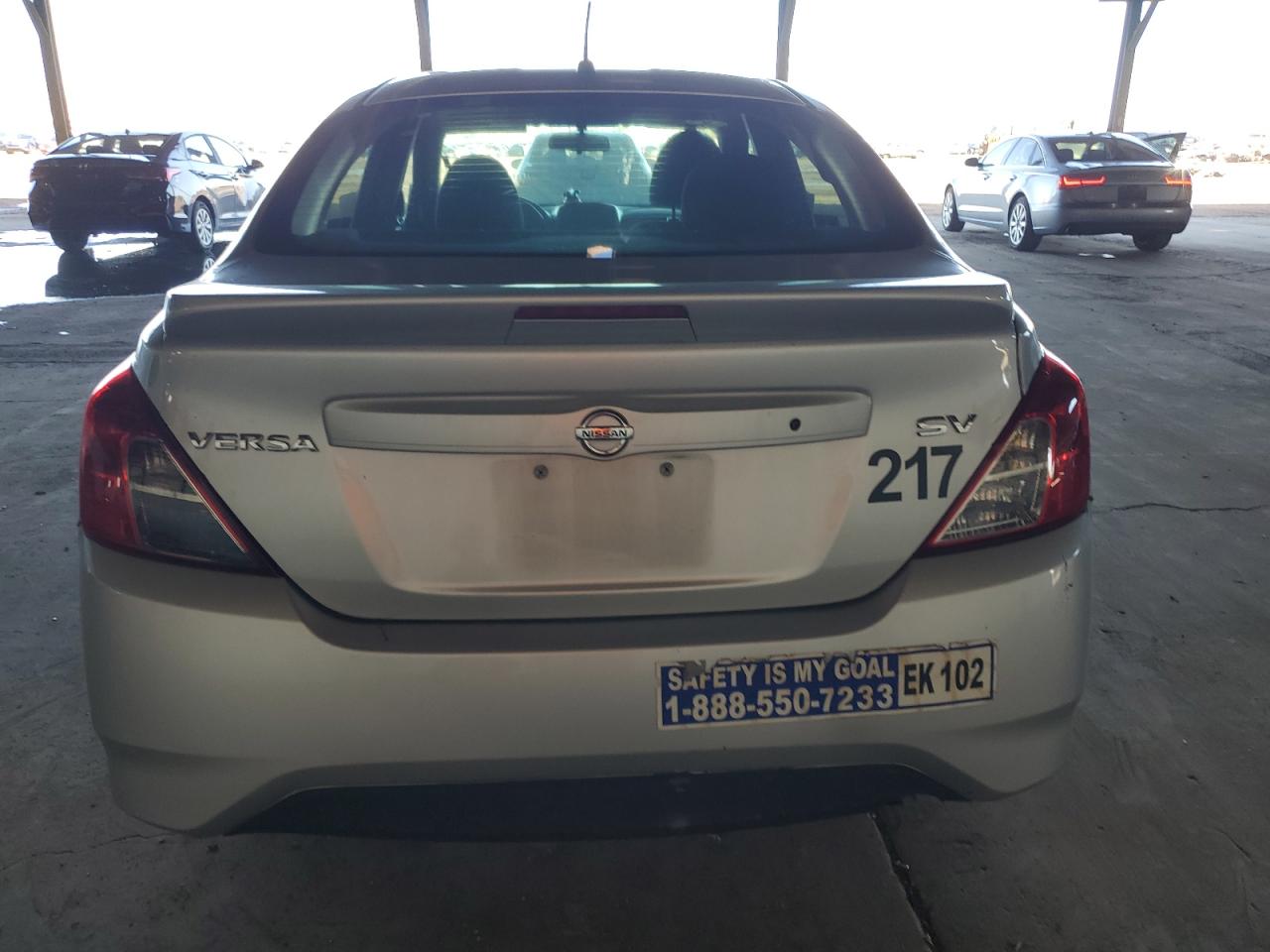 2016 Nissan Versa S VIN: 3N1CN7AP5GL805835 Lot: 86241815