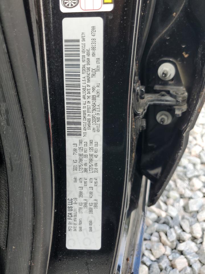 2019 Ram 1500 Rebel VIN: 1C6SRFLT9KN541889 Lot: 87041475