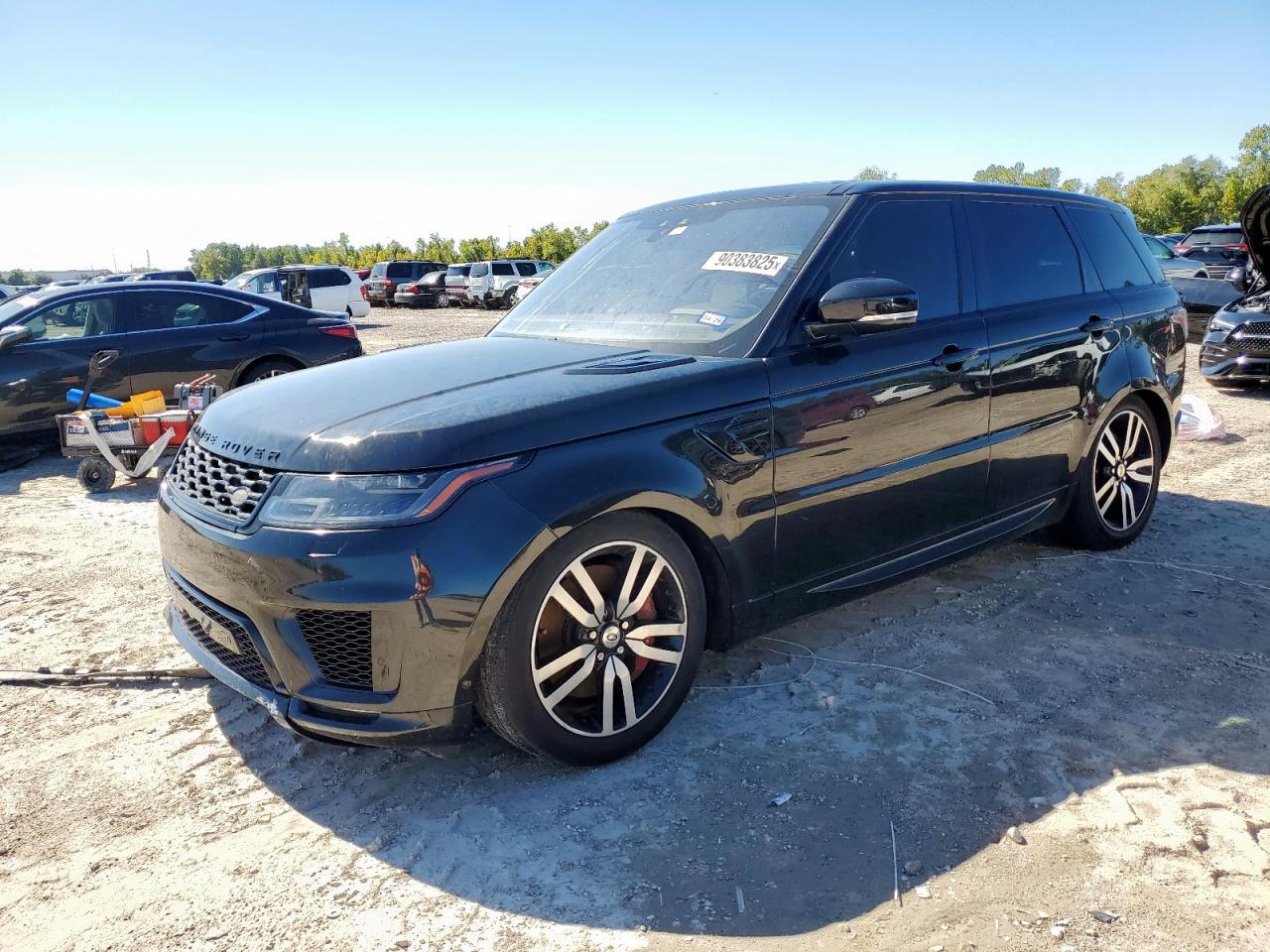 2018 LAND ROVER RANGEROVER BLACK VIN: SALWV2SV8JA195754