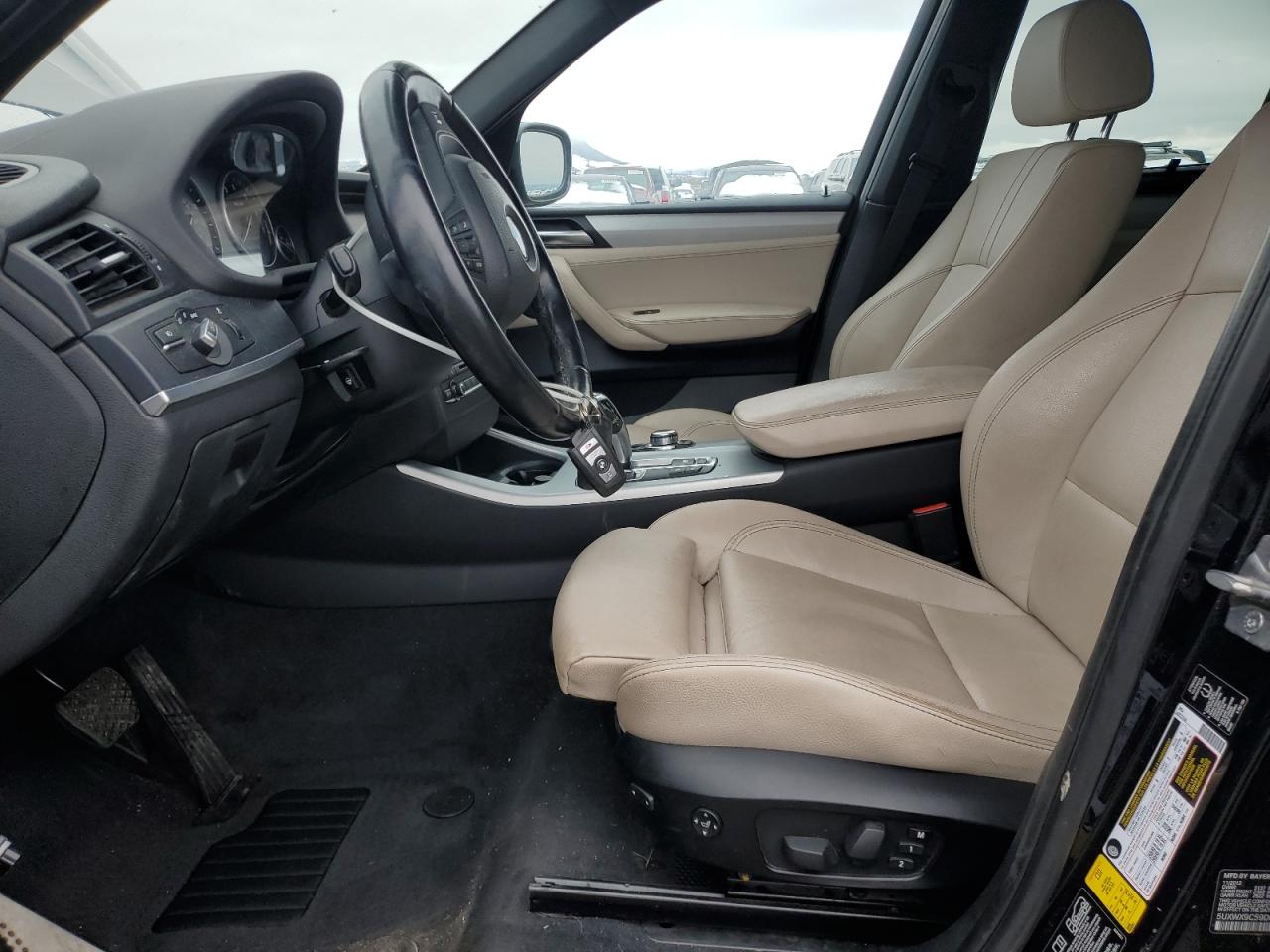 2013 BMW X3 xDrive28I VIN: 5UXWX9C59D0A31224 Lot: 86096365