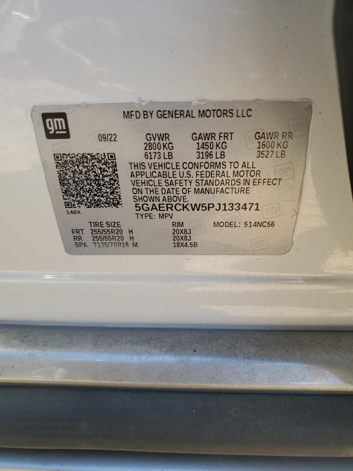 2023 Buick Enclave Premium VIN: 5GAERCKW5PJ133471 Lot: 86880505