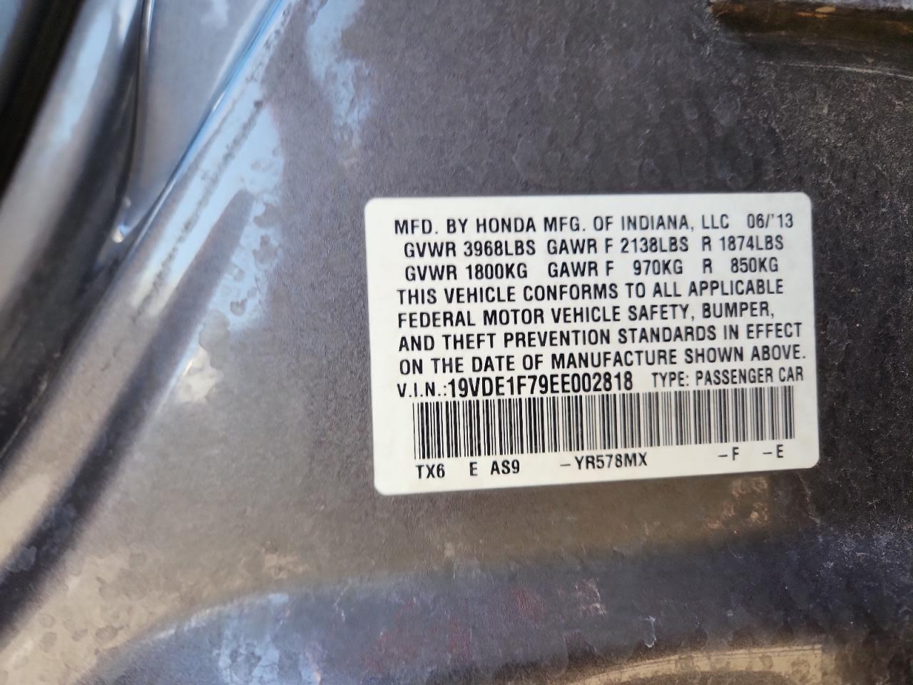 2014 Acura Ilx 20 Tech VIN: 19VDE1F79EE002818 Lot: 87451315