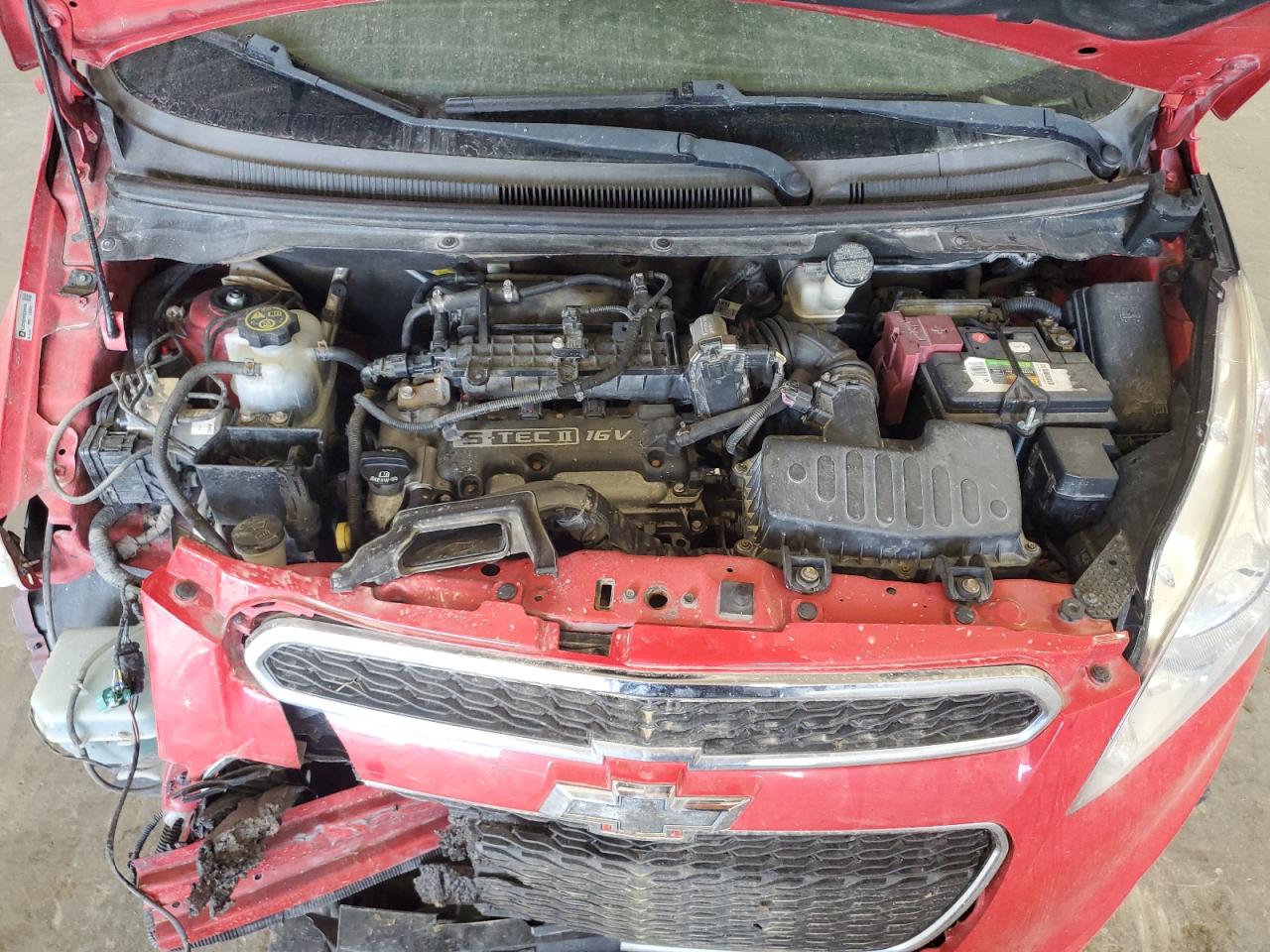 2013 Chevrolet Spark 1Lt VIN: KL8CD6S99DC504348 Lot: 90364425