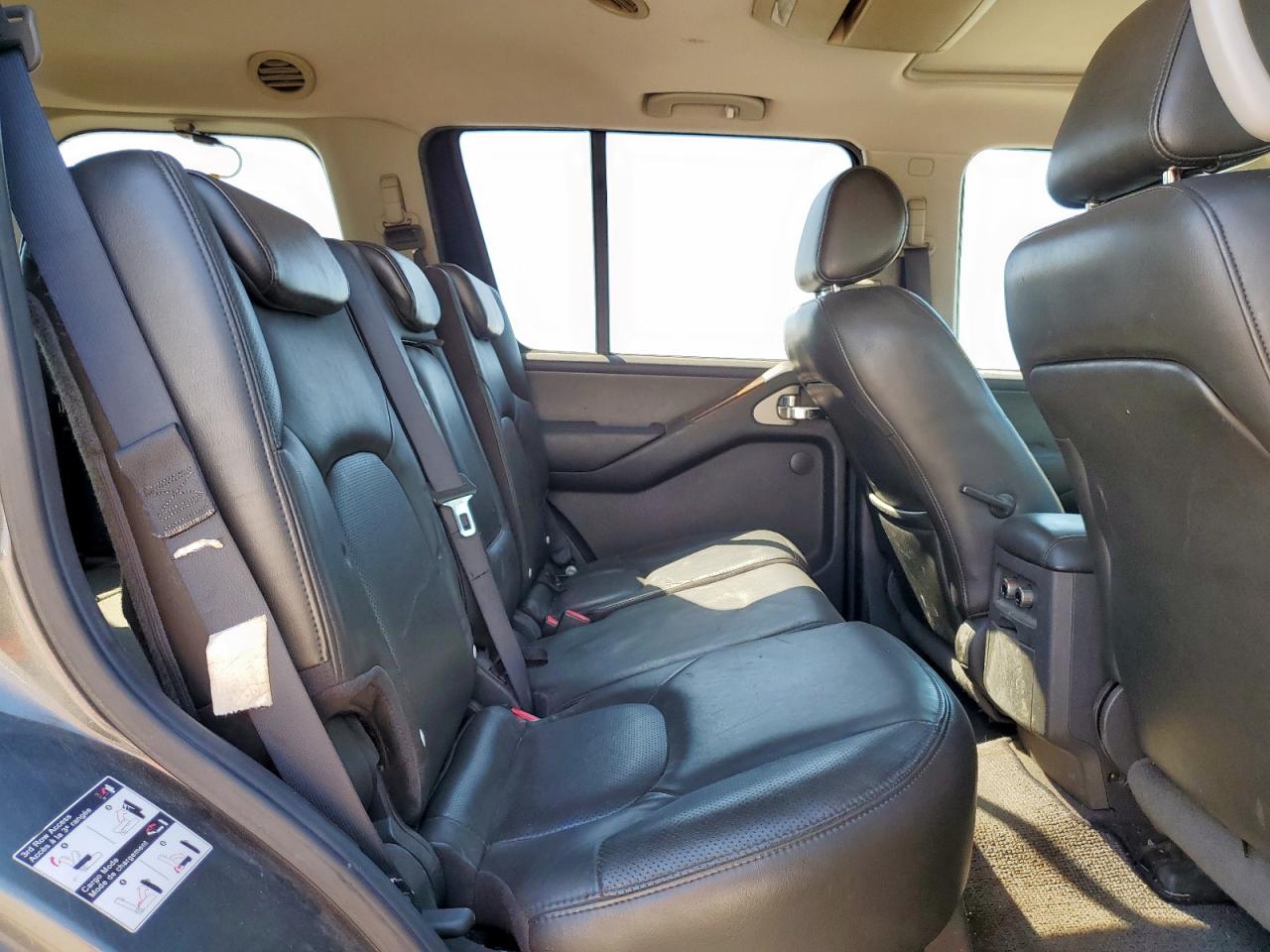 2006 Nissan Pathfinder Le VIN: 5N1AR18U06C601340 Lot: 85343565