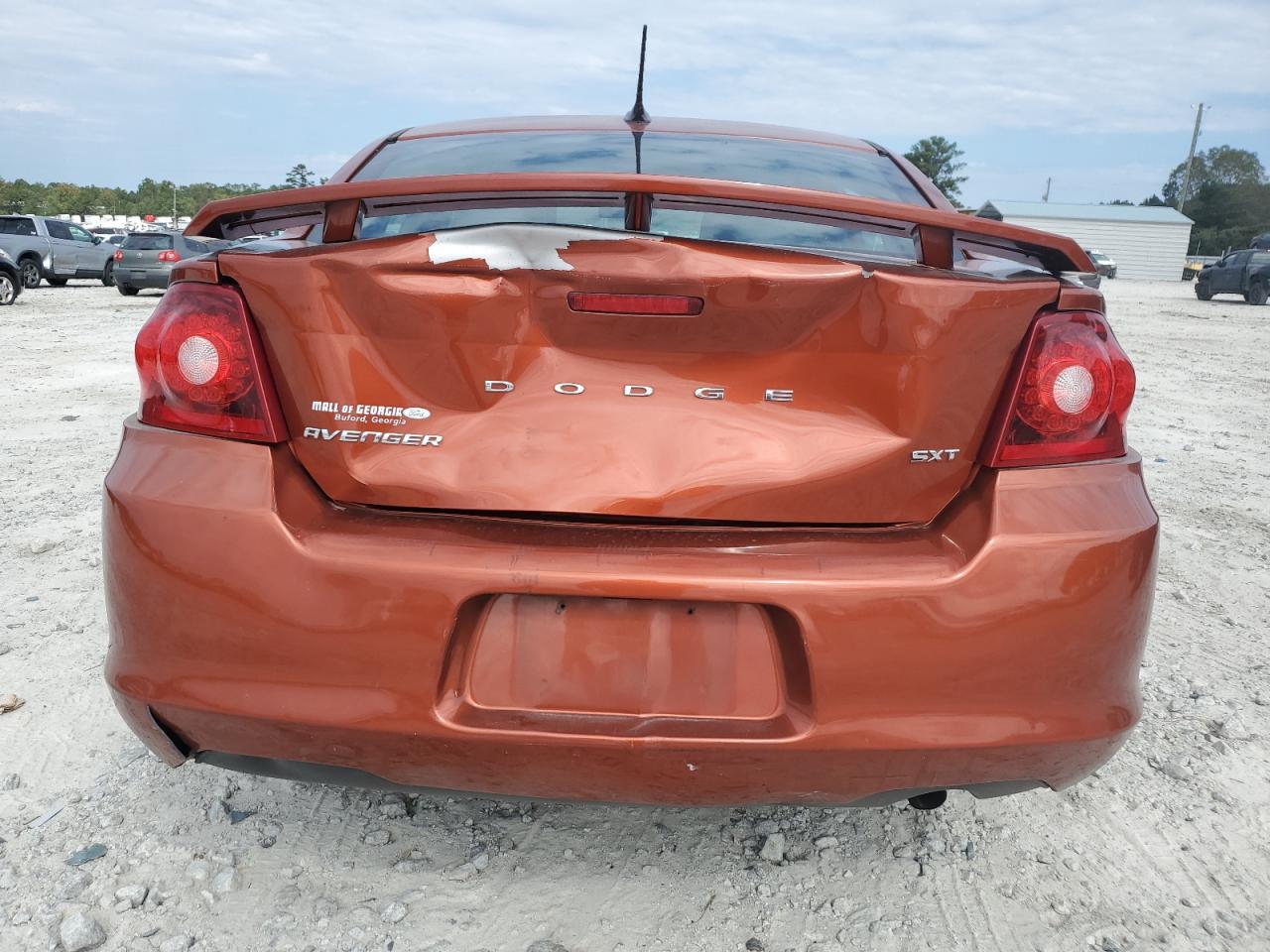 2012 Dodge Avenger Sxt VIN: 1C3CDZCB6CN182981 Lot: 86071875