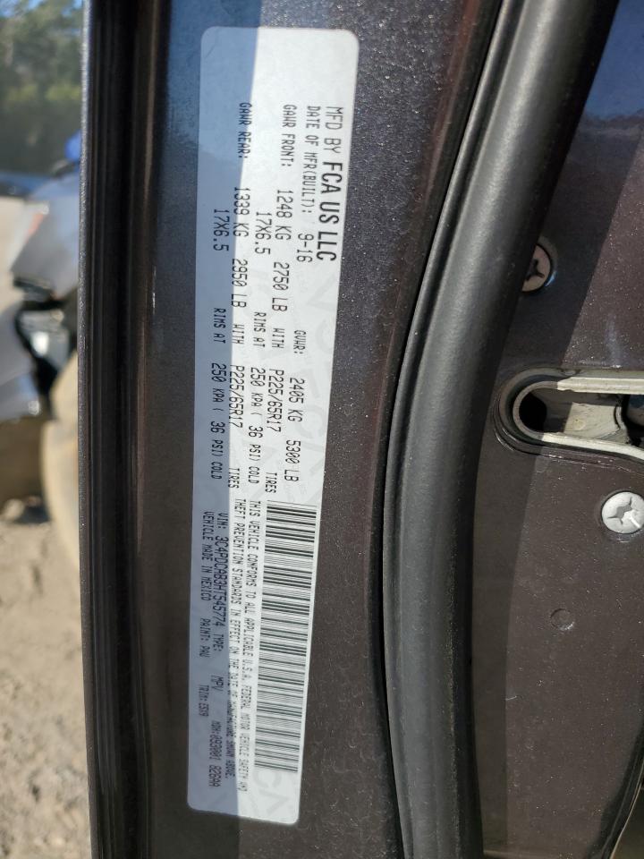 2017 Dodge Journey Se VIN: 3C4PDCAB3HT545774 Lot: 86450235