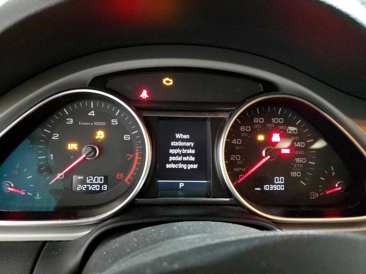 2014 Audi Q7 Premium Plus VIN: WA1LGAFE0ED018672 Lot: 86297415