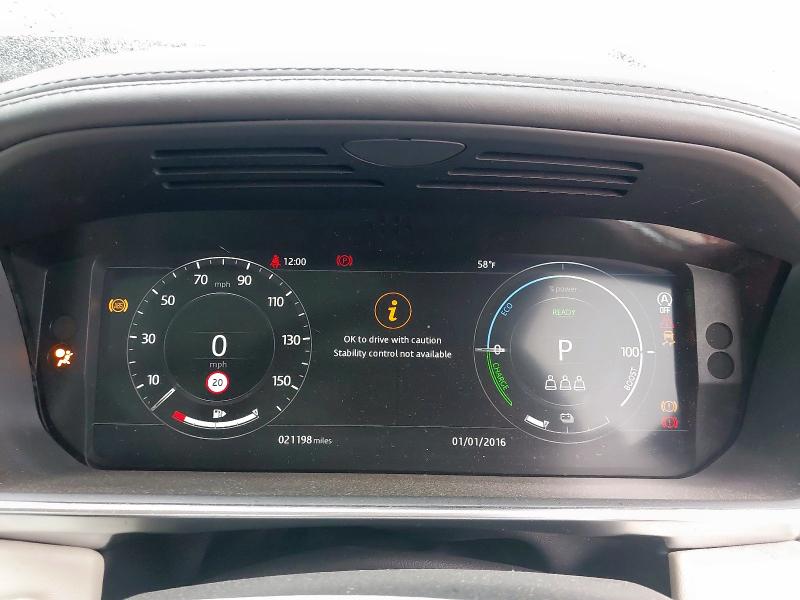 2021 LAND ROVER RANGE ROVER SPORT 2.0 P400E AUTOBIOGRAPHY DYNAMIC 5DR AUTO