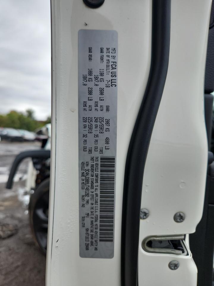 2018 Jeep Compass Latitude VIN: 3C4NJDBB9JT481282 Lot: 86543825